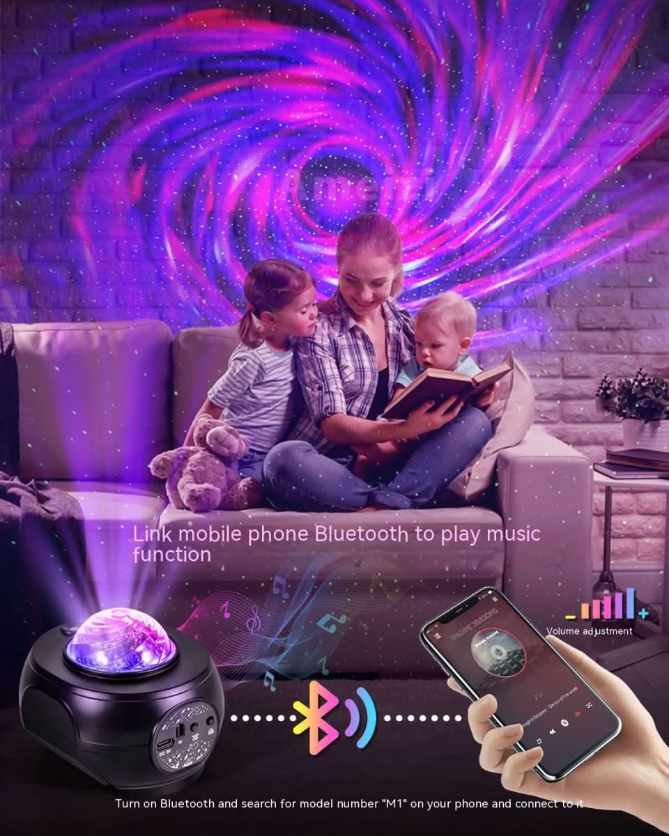APP Starry Sky Projector Music Small Night Lamp - Eshtree