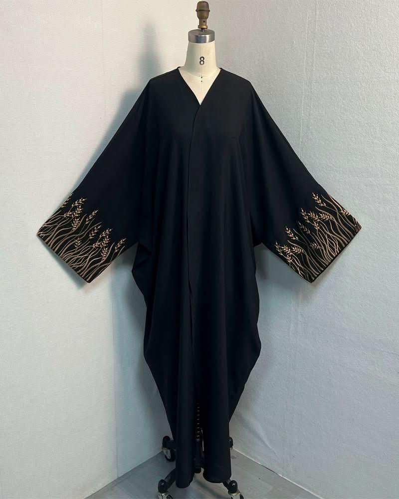 Arab Embroidery Embroidery Outerwear Abaya Robe - Eshtree