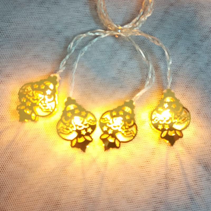 Arab Ramadan Decorated Strings Of Lights For The Middle East Eid Festival - Eshtree