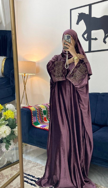 إسدال قطيفة فرنساوي فاخر - Eshtree