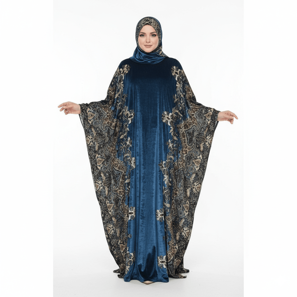 إسدال صلاة بخامة قطيفة فرنساوي - Eshtree