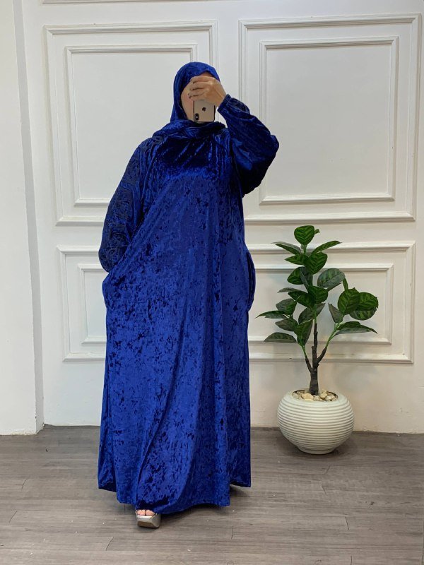 إسدال صلاة بخامة قطيفة فرنساوي مستوردة - Eshtree