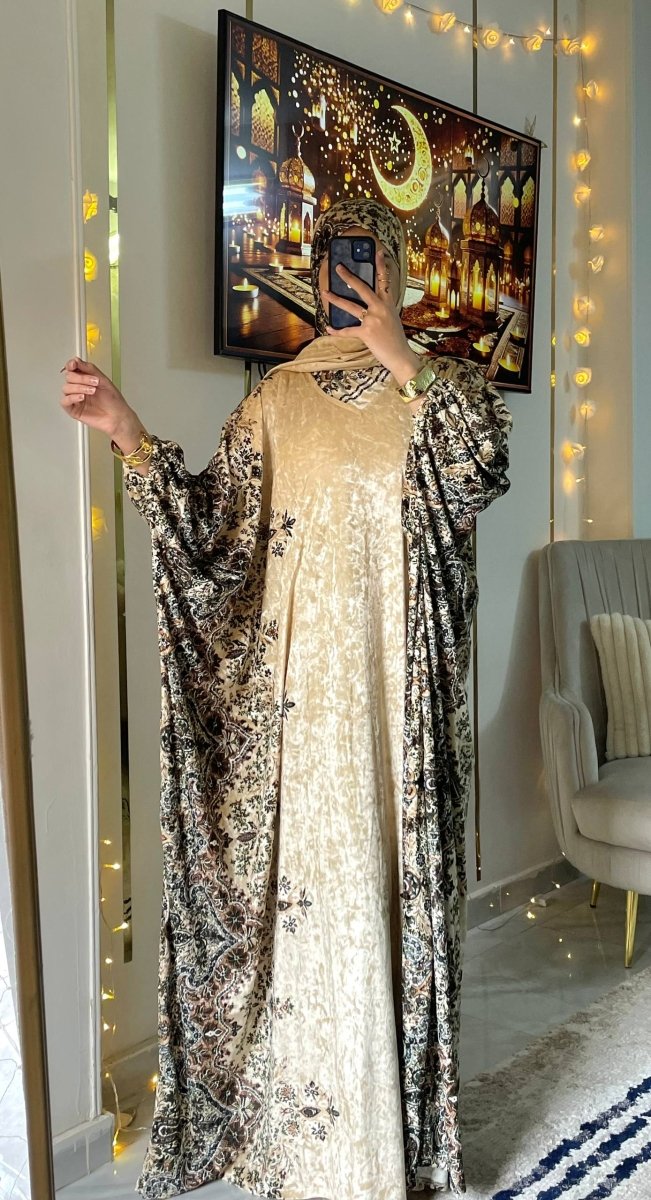 إسدال صلاة قطيفة فرنساوي جنجا فاخر - Eshtree