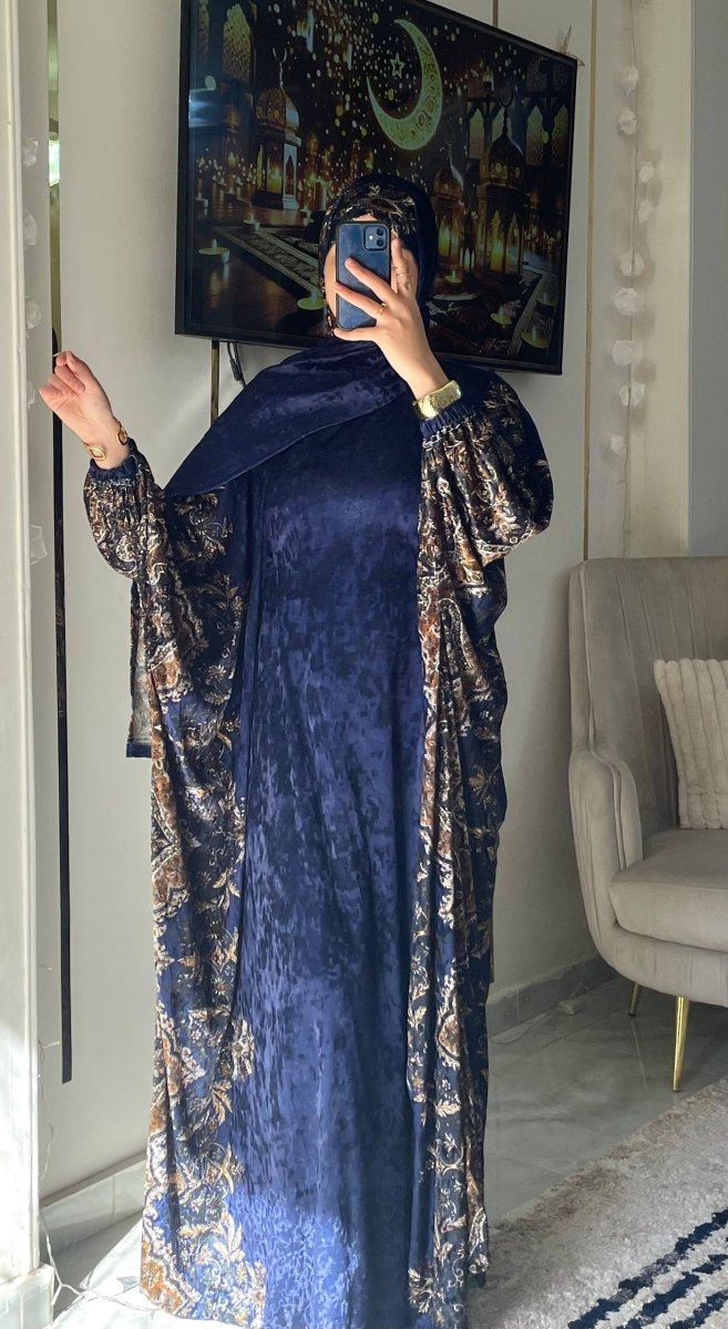 إسدال صلاة قطيفة فرنساوي جنجا فاخر - Eshtree