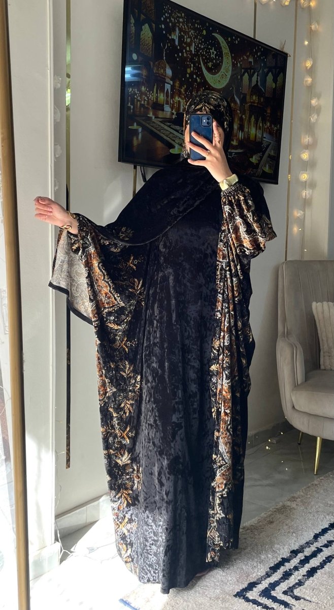 إسدال صلاة قطيفة فرنساوي جنجا فاخر - Eshtree