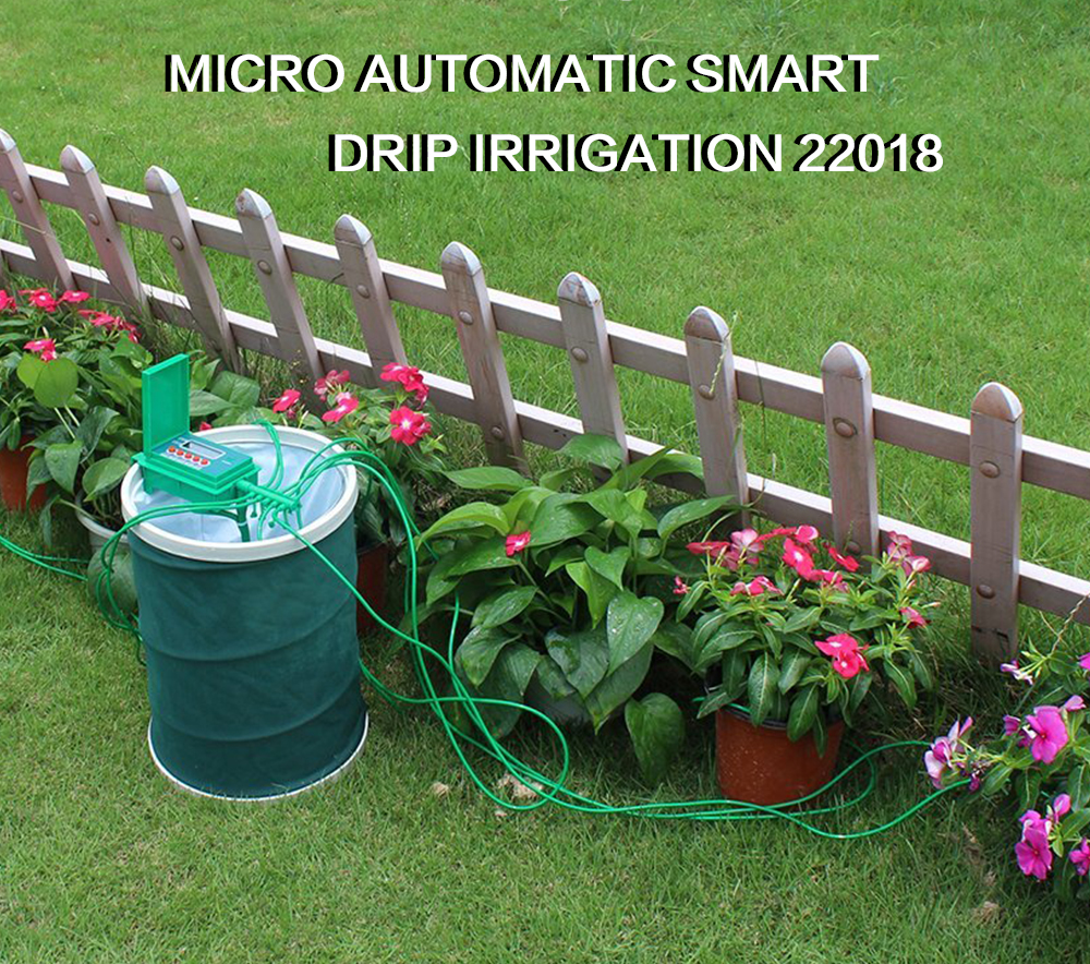 Automatic Micro Home Drip Irrigation Watering Kits System Sprinkler with Smart Controller for Garden - Eshtree