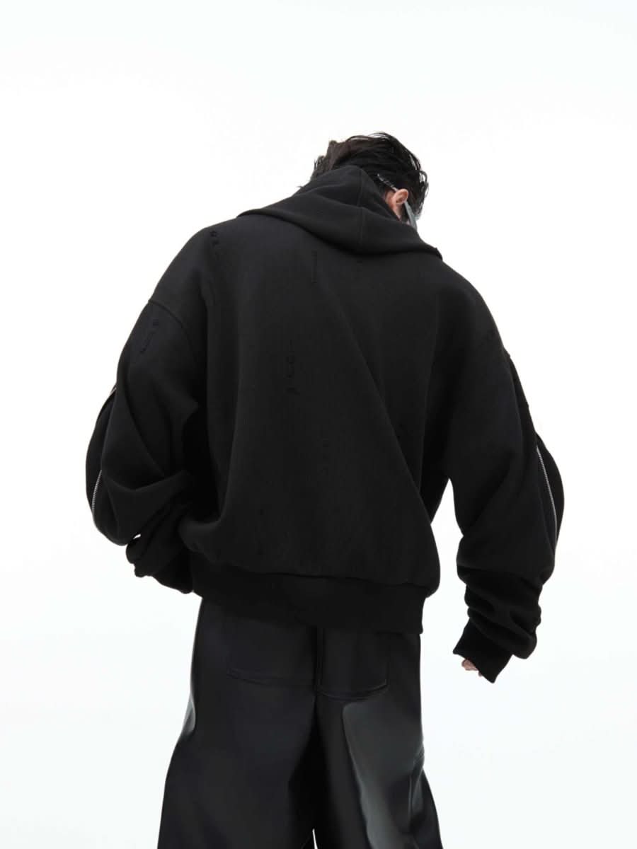 Autumn And Winter Heavy Long - sleeved Jacket Men - Eshtree