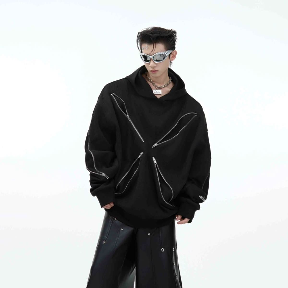 Autumn And Winter Heavy Long - sleeved Jacket Men - Eshtree