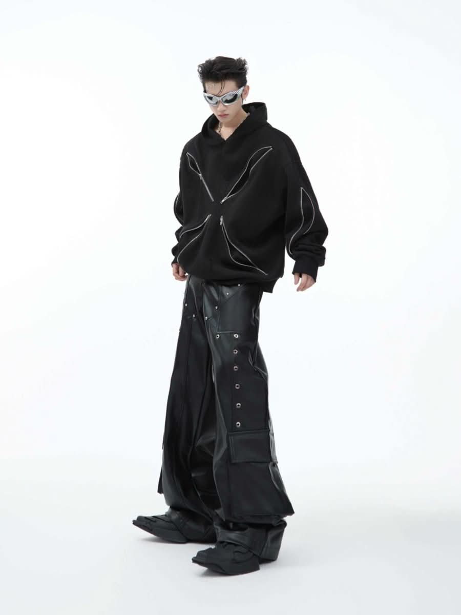 Autumn And Winter Heavy Long - sleeved Jacket Men - Eshtree