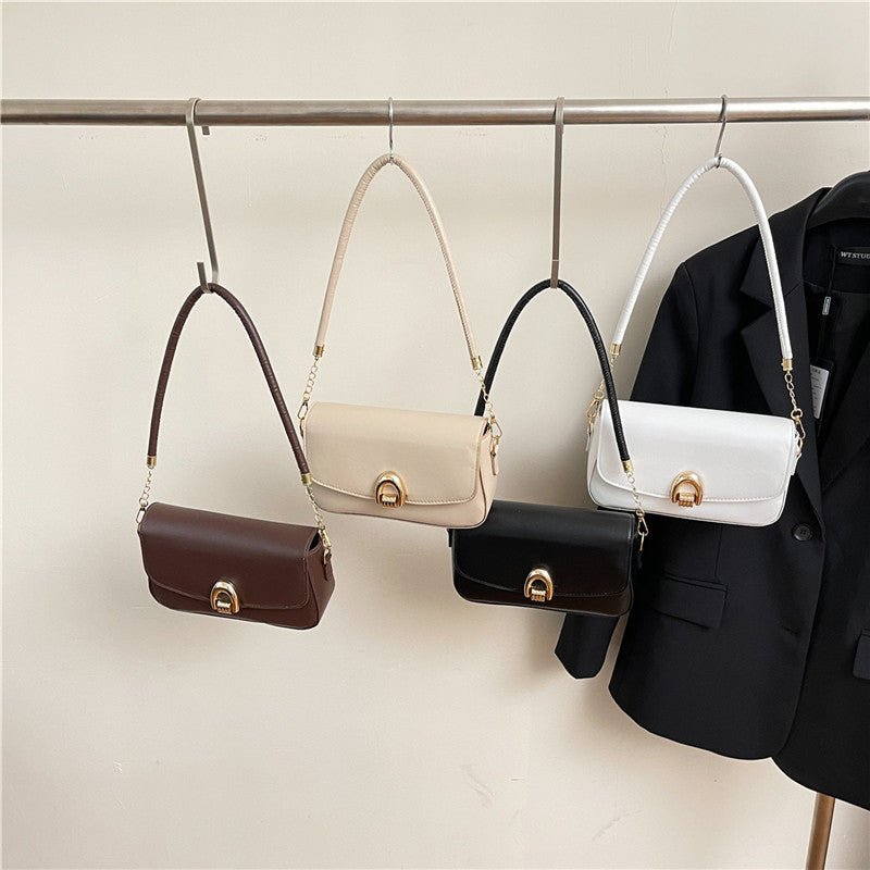 AutumnWinter Soft - Texture Retro Chic Large - Capacity Minimalist Small Square ShoulderCrossbody Bag - Eshtree