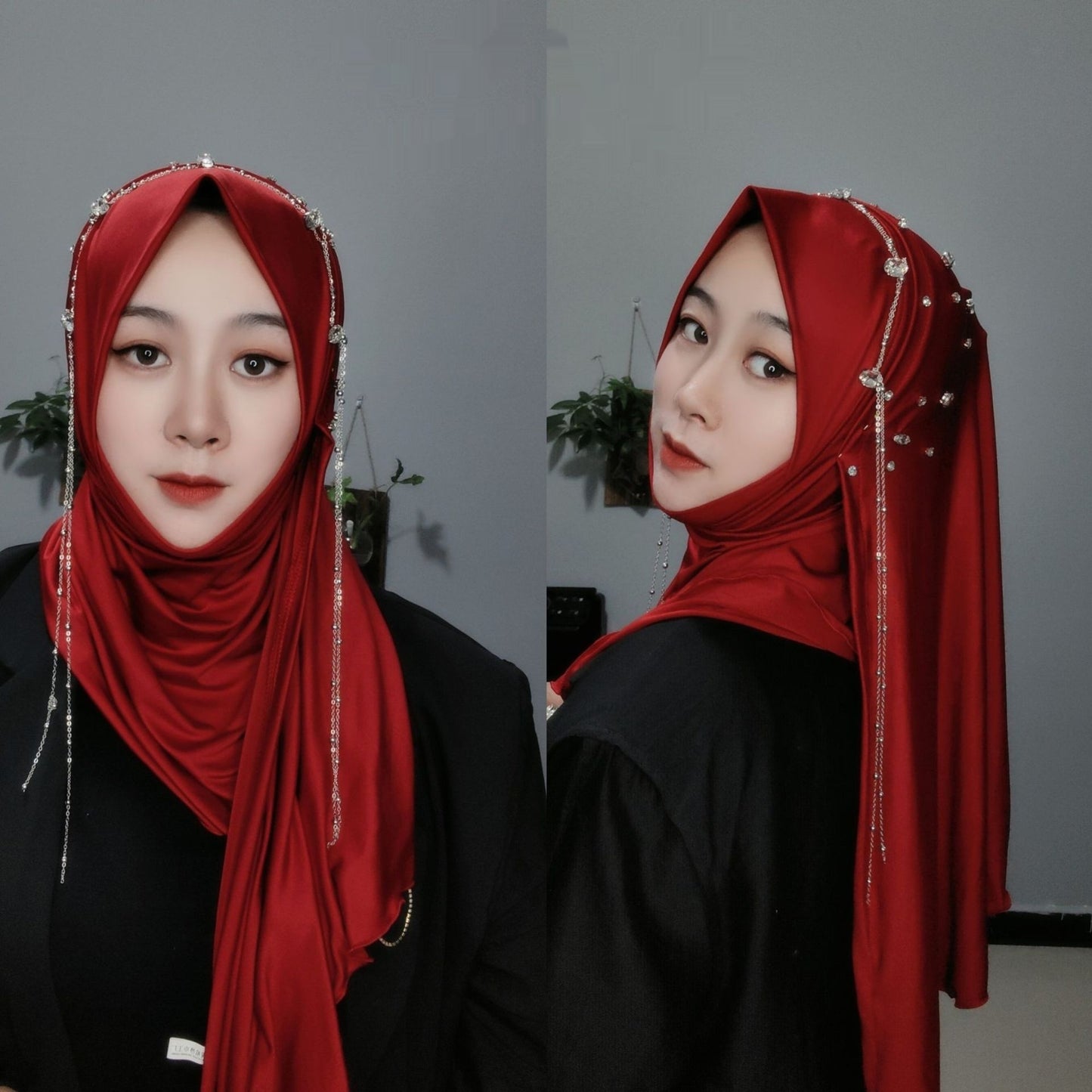 Milk Silk Double-sided Tassel Heavy Industry Winding Towel New Scarf