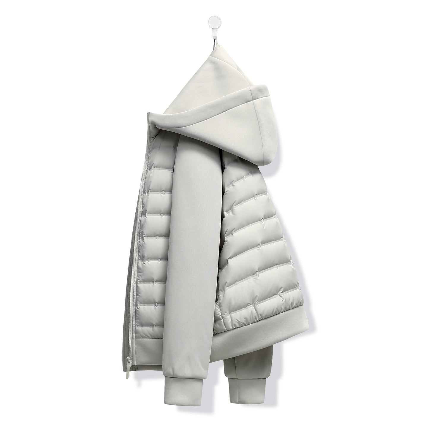 Women's Stitching Fashion Personality Down Jacket