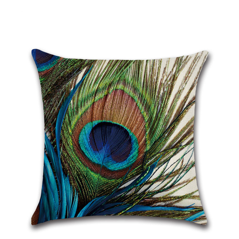 Printed Throw Pillow Case Cushion Cover