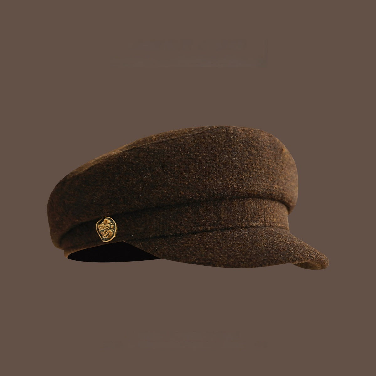 Brown Beret Women's Retro Elegant Hat