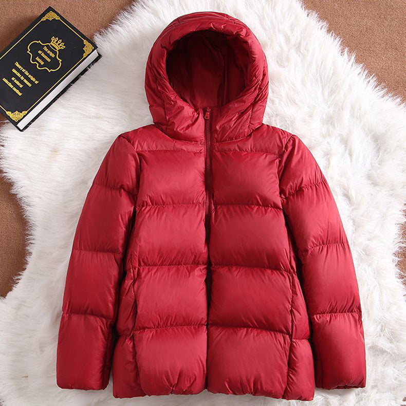 Loose Cotton Padded Jacket Fashion Temperament Hooded Short Thickened