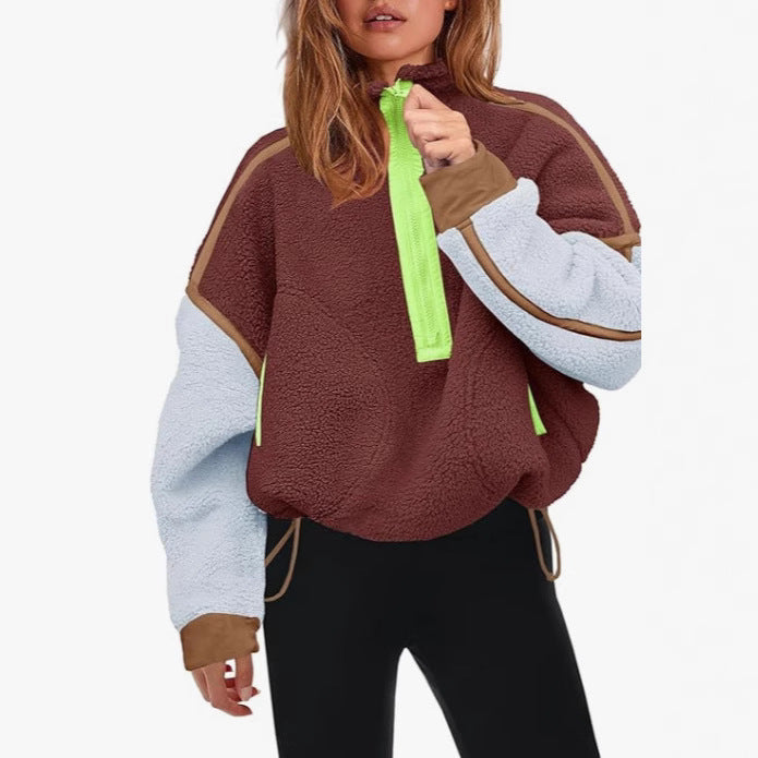 Autumn And Winter Warm Casual Jacket Plush