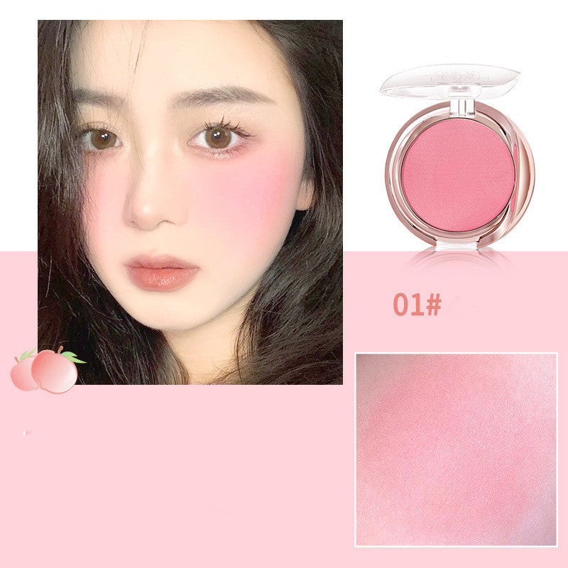 Women's Fashionable Natural Polishing Blush With Fine Pearlescent Repair