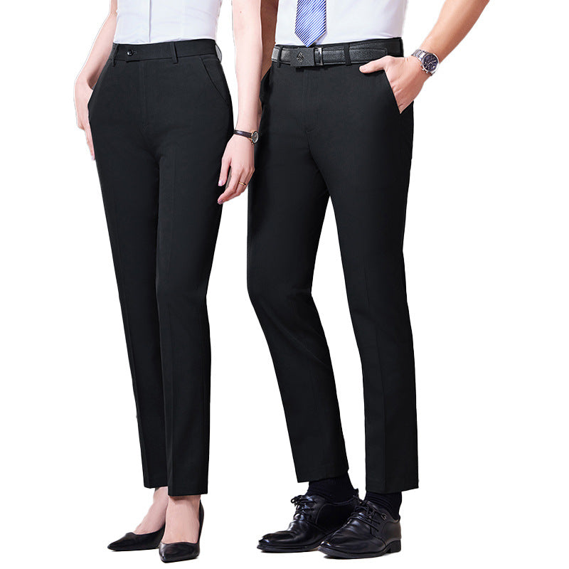 High-waisted Tailored Draping Formal Trousers That Flatter