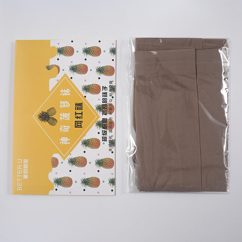 Anti-snagging Safety Pants Plus Crotch Plus Size Stockings