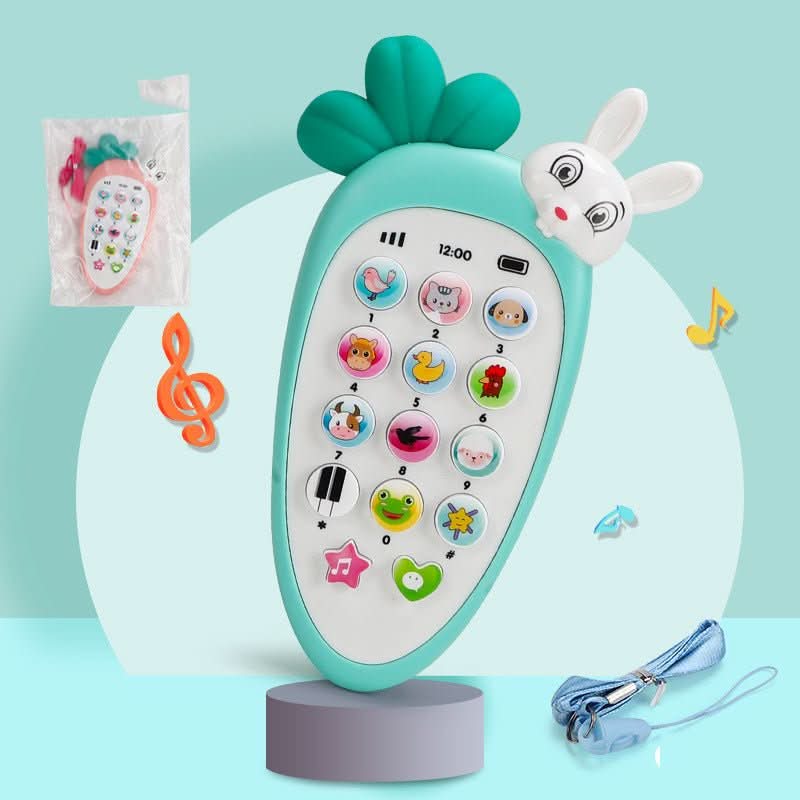 Baby Electronic Phone Toys Music Early Childhood Educational Toys Multi - function Simulation Phone Toys - Eshtree