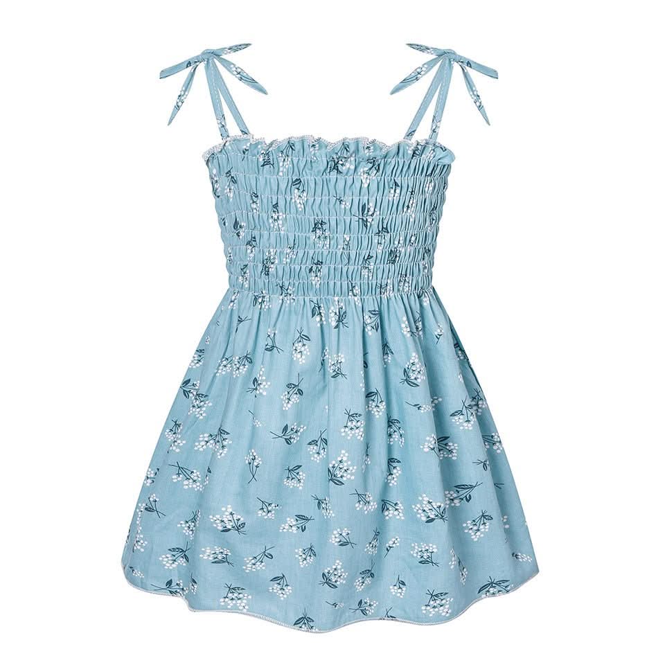 Baby Girl Summer Cotton Dress For Children - Eshtree