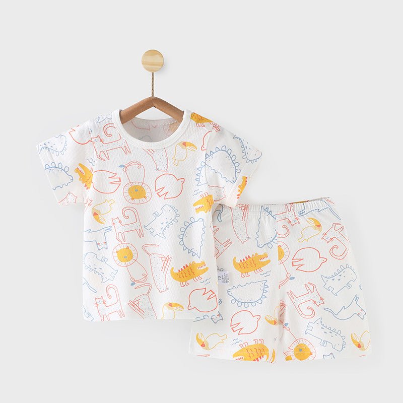 Baby Homewear Pajamas Pure Cotton Thin - Eshtree