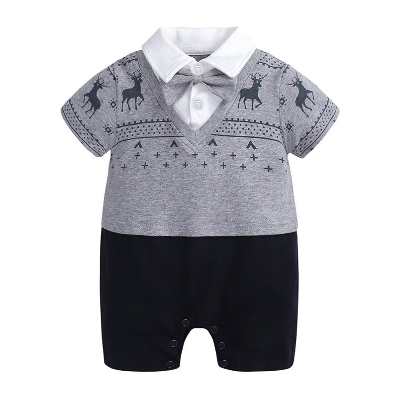 Baby Romper Gentleman Baby Jumpsuit - Eshtree