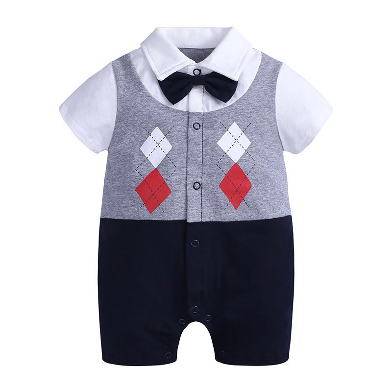 Baby Romper Gentleman Baby Jumpsuit - Eshtree