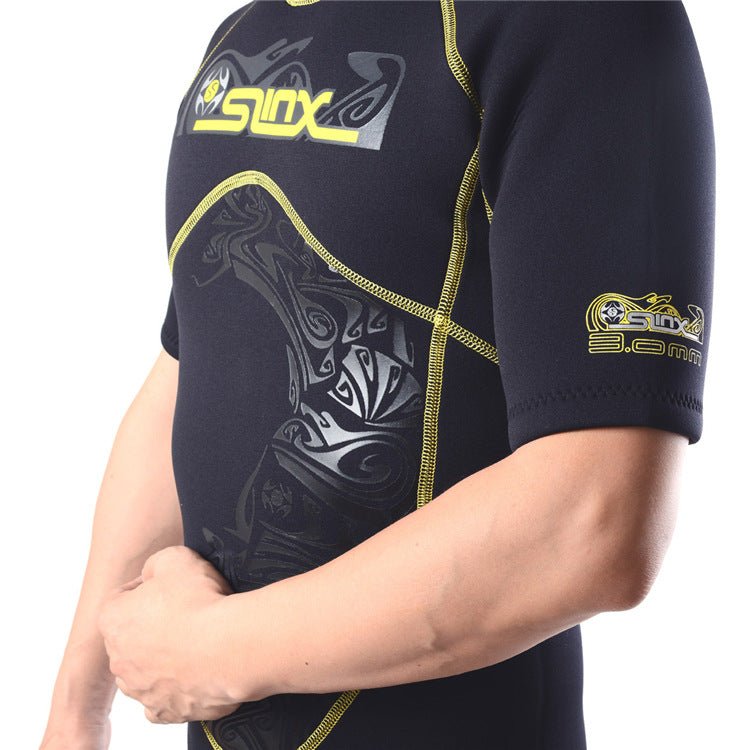 Back Zipper High - quality Fabric Surfing Suit - Eshtree