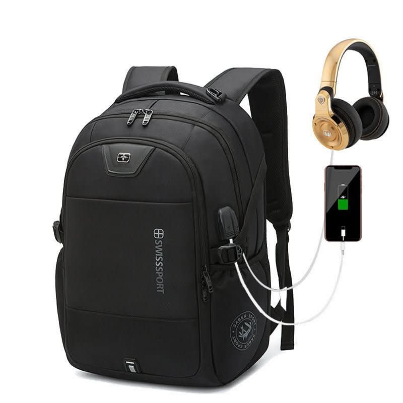 Backpack Usb Men's Backpack Women Outdoor Travel Bag Business Computer Bag - Eshtree