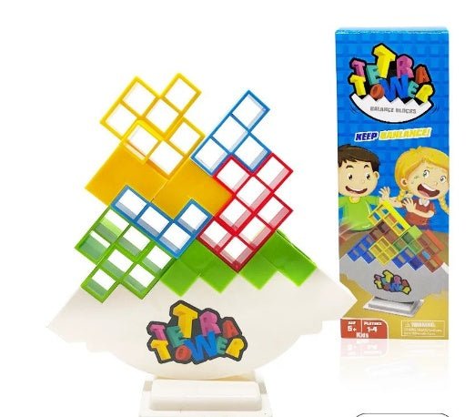 Balance Stacking Board Games Kids Adults Tower Block Toys For Family Parties Travel Games Boys Girls Puzzle Buliding Blocks Toy - Eshtree