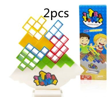 Balance Stacking Board Games Kids Adults Tower Block Toys For Family Parties Travel Games Boys Girls Puzzle Buliding Blocks Toy - Eshtree