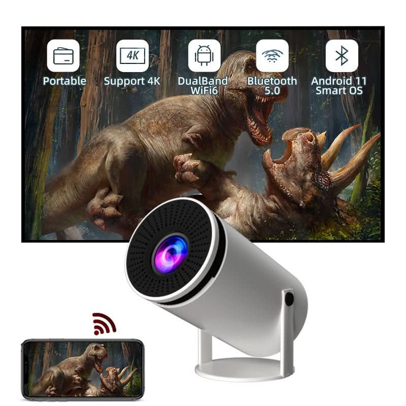 Barrel Machine Hy300 Smart AnzhuoHD Projection Screen Home Recommend Projector - Eshtree