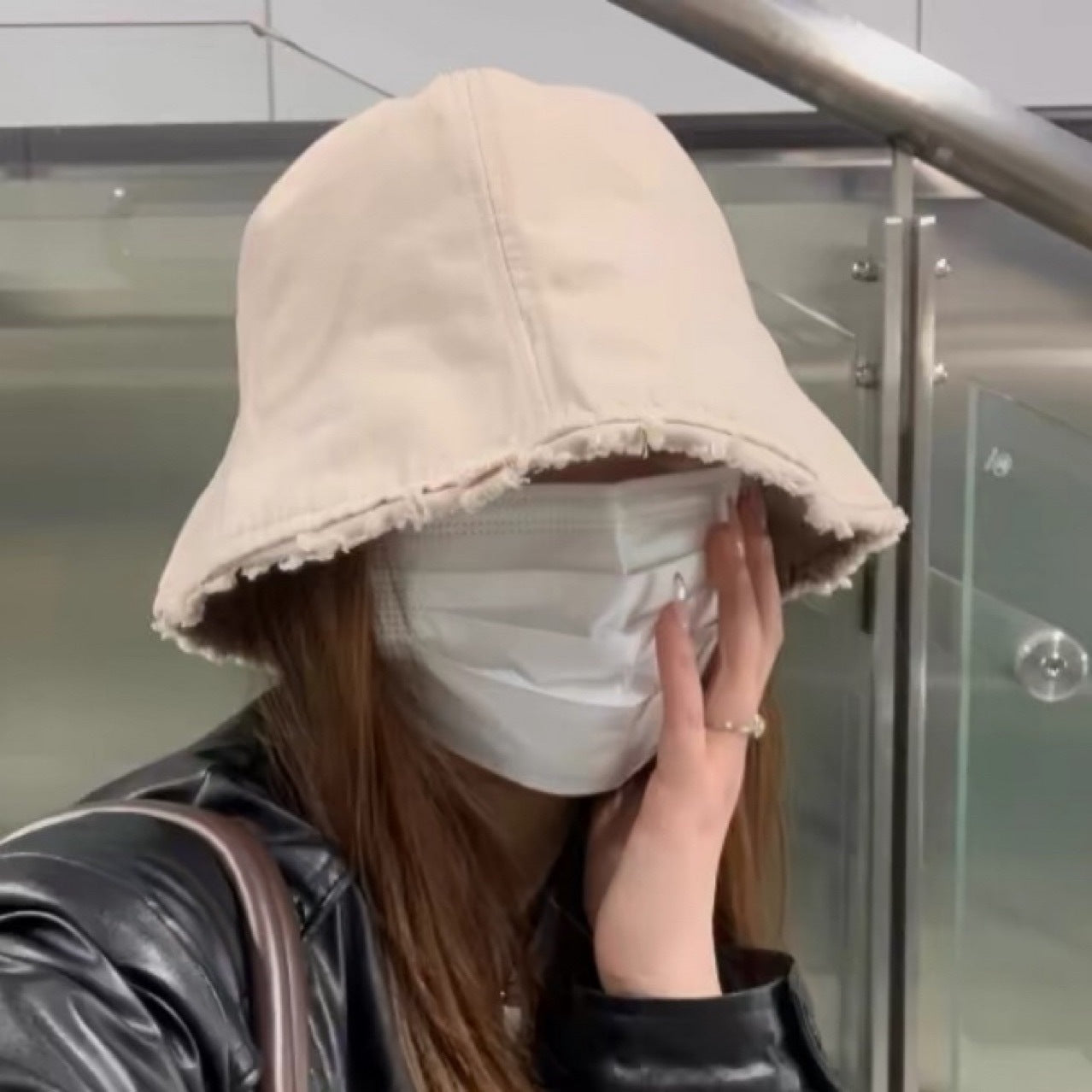 Big Head Circumference Casual Fisherman Hat Women's Spring And Autumn