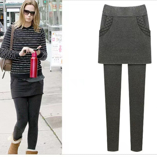 Slim Fit Stretch Chinos Thermal Trousers