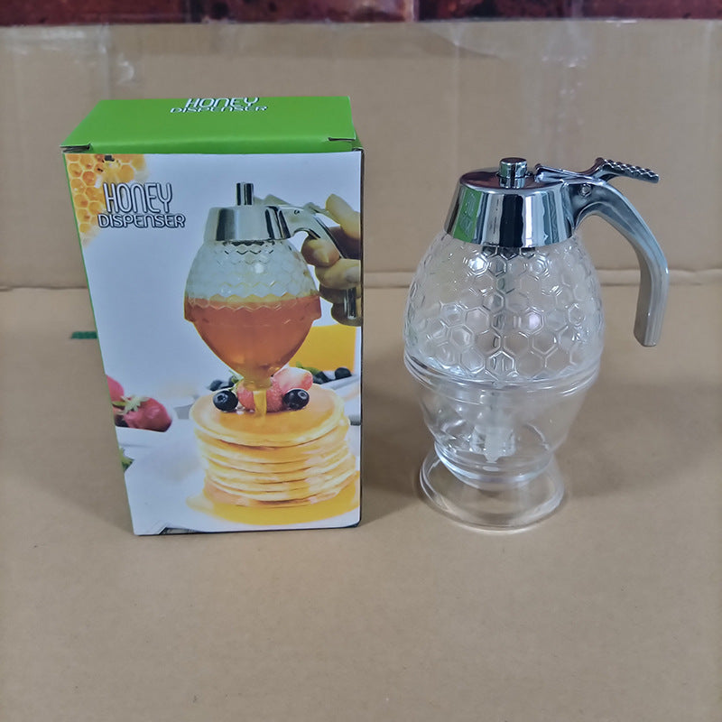 علب بلاستيكية محكمة الغلق من نوع الضغط على مربى العسل