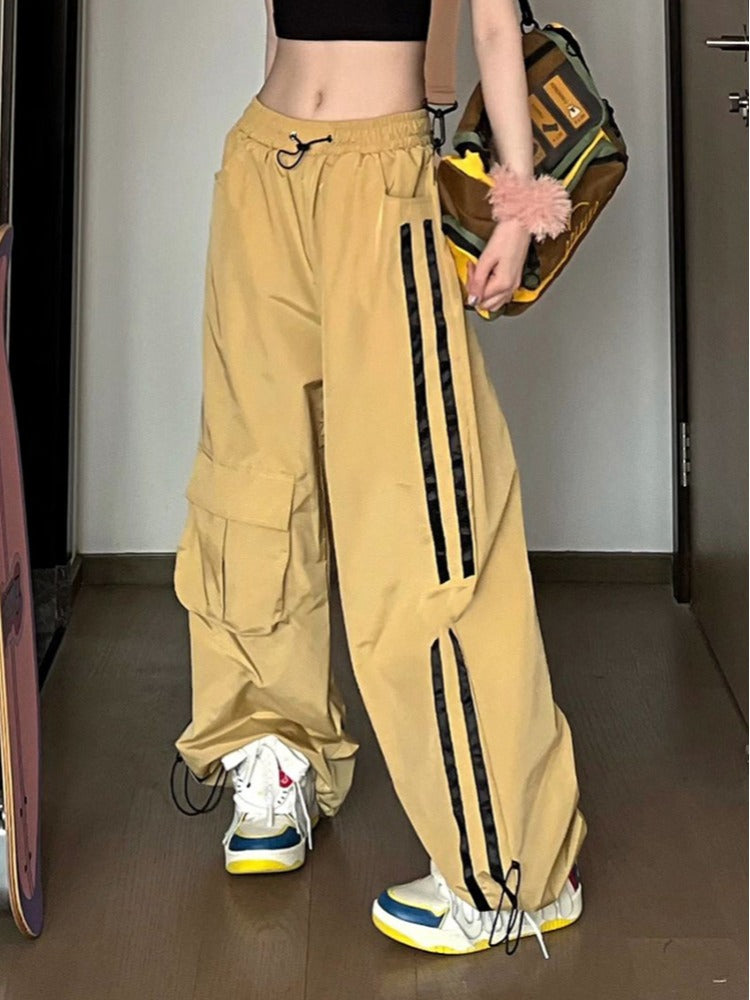 Loose Fitting High Waisted Sports Pants For Women