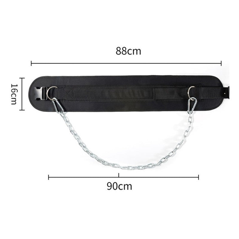 Belt Men's Pull - up Single Parallel Bars Gym Increased Barbell Disk Weight - bearing Auxiliary Equipment Equipment - Eshtree