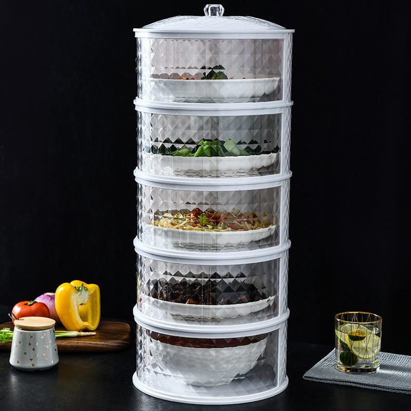 Multi-layer Anti-fly Household Dust-proof And Heat-insulating Food Cover