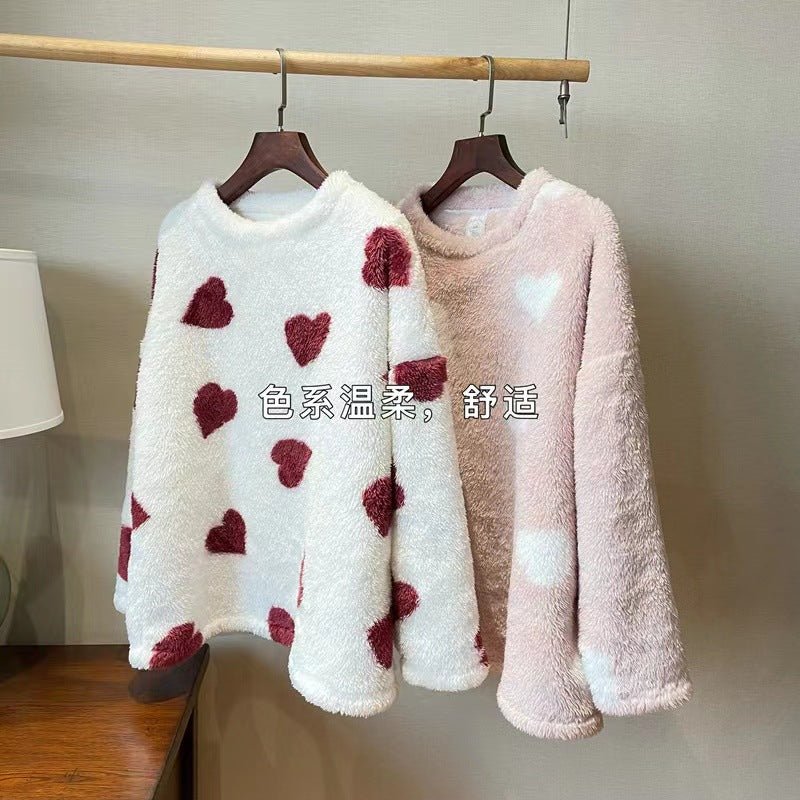 Big Love Loose - fitting Women's Pajamas Homewear Suit - Eshtree