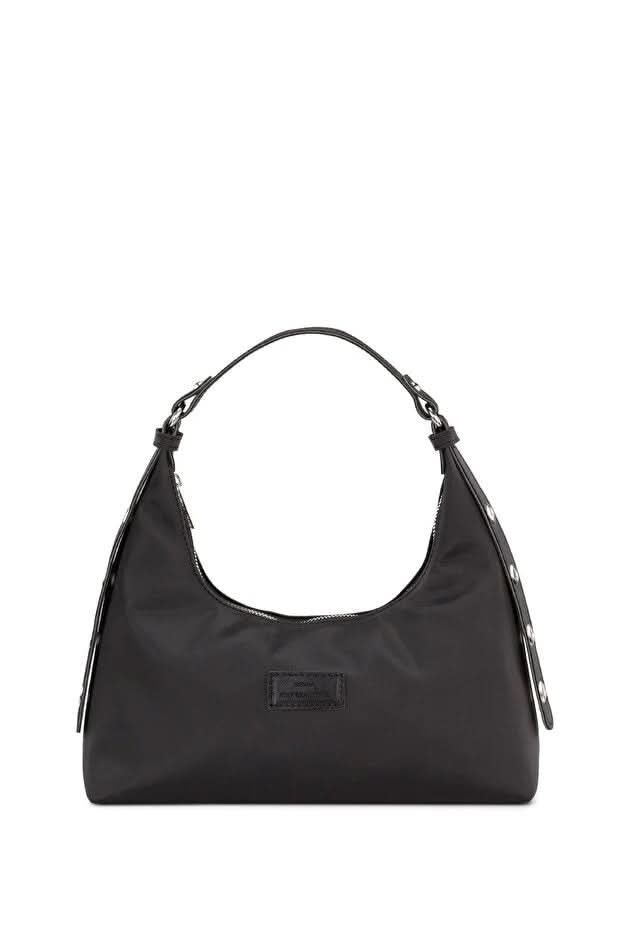 Black Baguette Shoulder Bag For Women - Eshtree