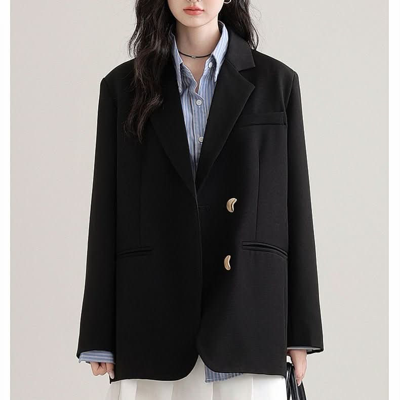 Black Profile Blazer For Women - Eshtree