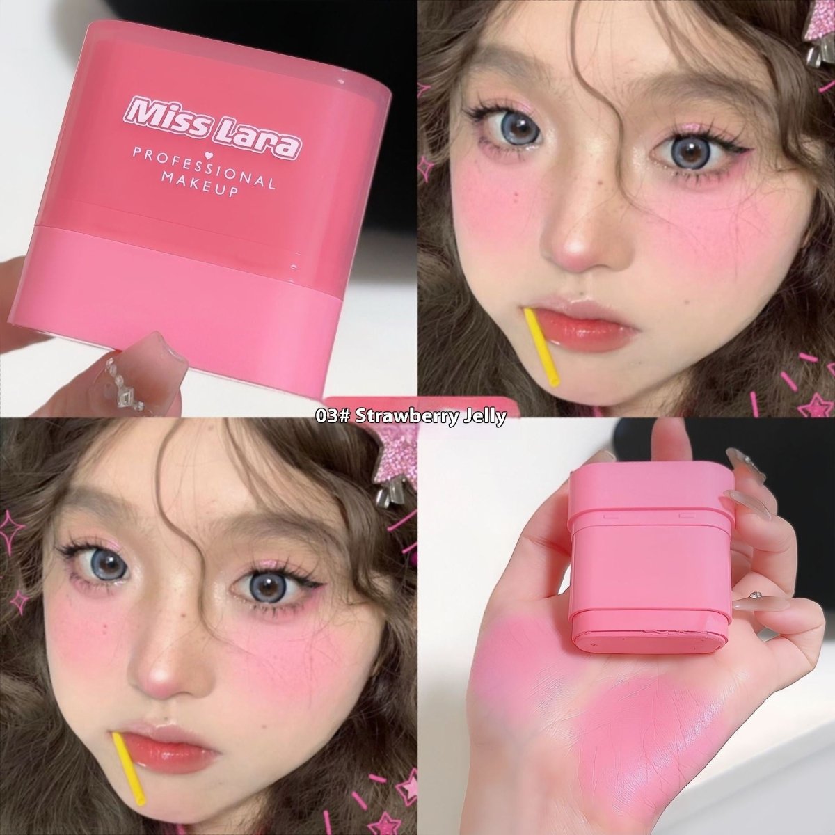 Blusher Natural Nude Makeup Repair Brightening Vigorous Girl Expansion Contractive Color - Eshtree