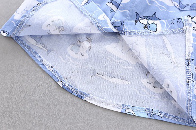 Boy baby infant child suit shirt short sleeve suit - Eshtree