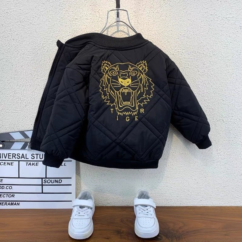 Boy's Light And Thin Cotton Jacket New Thick Coat - Eshtree