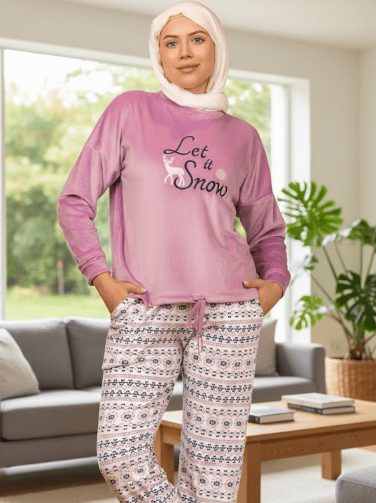 بيجامة حريمي بتصميم مميز وعصرية - Eshtree