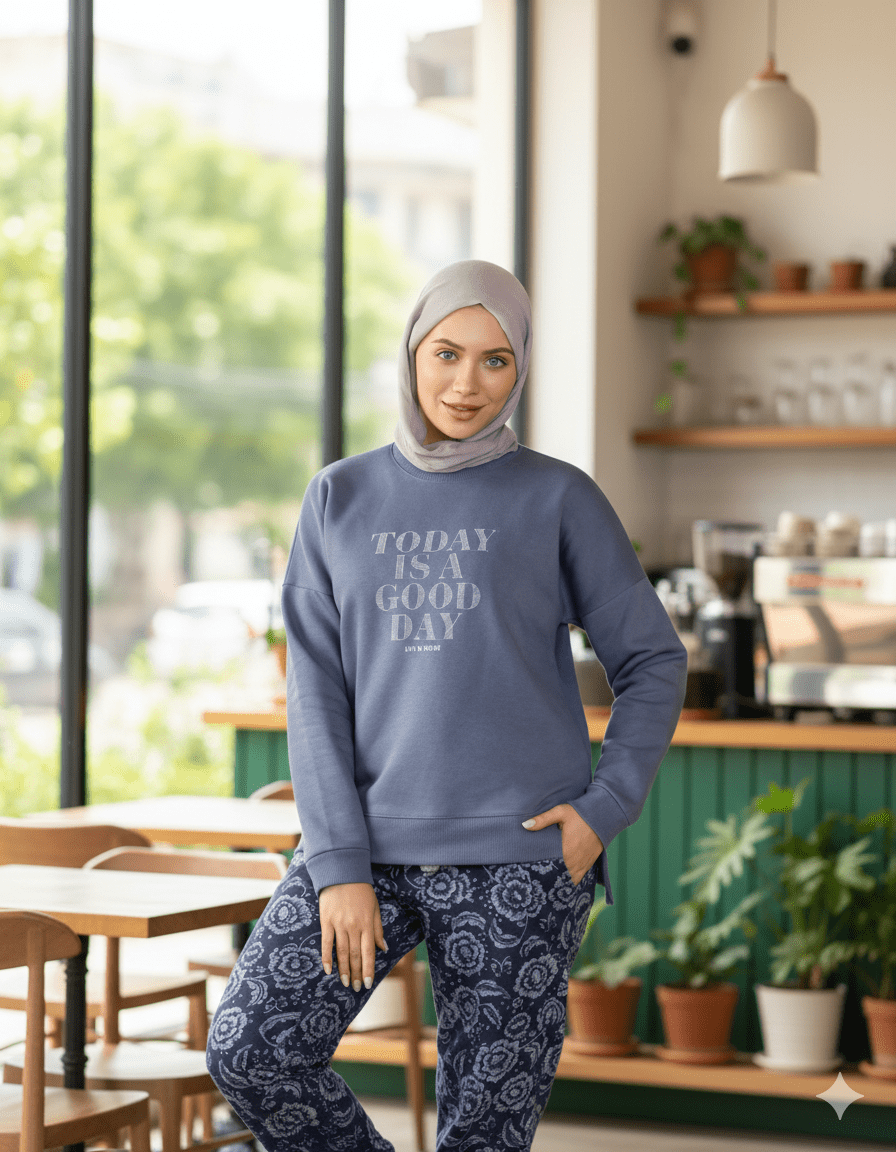 بيجامة شتوي عملي بتصميم مريح وانيق - Eshtree