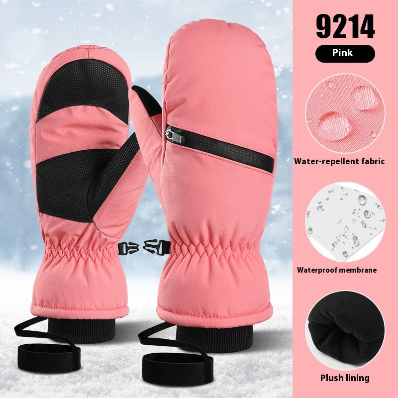 Cold-proof Finger Touch Screen Warm Ski Gloves