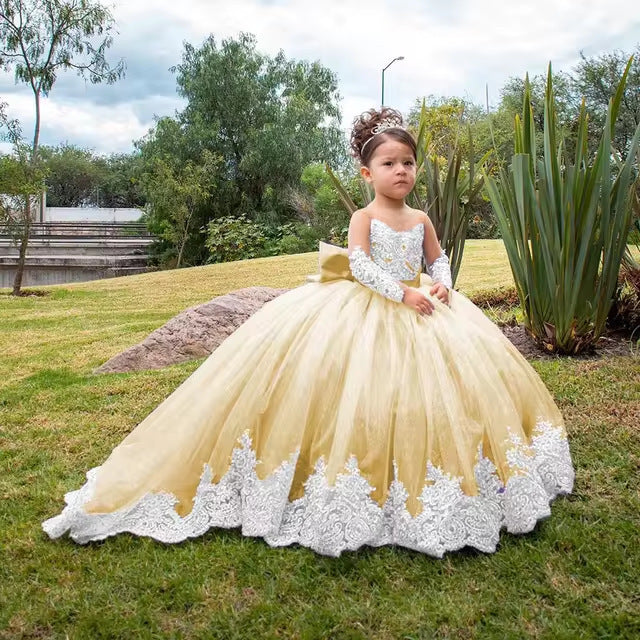 Birthday Costume For Piano Performance Evening Dress Host Catwalk Show Model Trailing