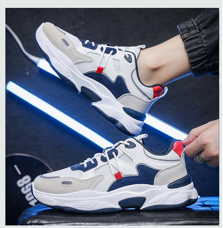 Men's Spring Breathable Type Mesh Sports Casual Shoes